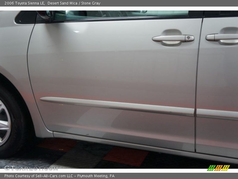 Desert Sand Mica / Stone Gray 2006 Toyota Sienna LE