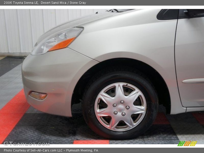 Desert Sand Mica / Stone Gray 2006 Toyota Sienna LE