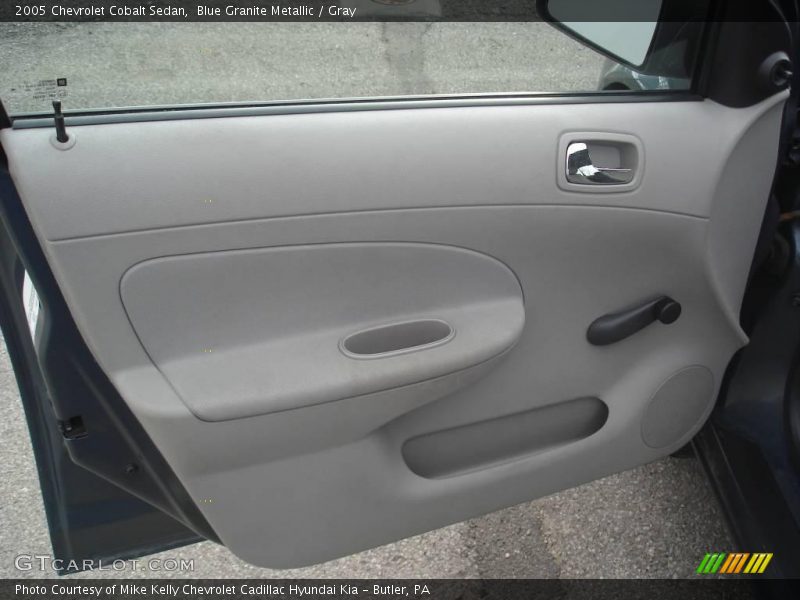 Blue Granite Metallic / Gray 2005 Chevrolet Cobalt Sedan