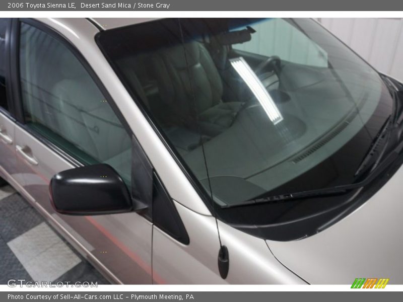 Desert Sand Mica / Stone Gray 2006 Toyota Sienna LE