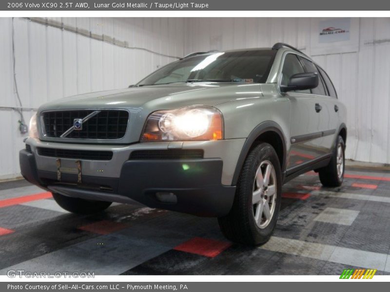 Lunar Gold Metallic / Taupe/Light Taupe 2006 Volvo XC90 2.5T AWD