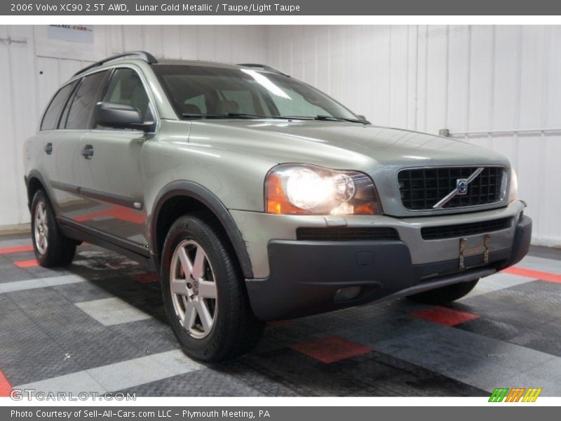 Lunar Gold Metallic / Taupe/Light Taupe 2006 Volvo XC90 2.5T AWD