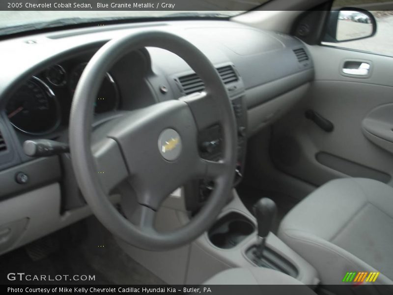 Blue Granite Metallic / Gray 2005 Chevrolet Cobalt Sedan