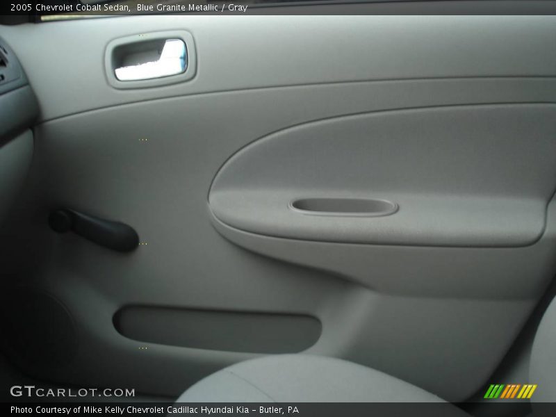 Blue Granite Metallic / Gray 2005 Chevrolet Cobalt Sedan