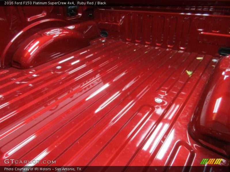 Ruby Red / Black 2016 Ford F150 Platinum SuperCrew 4x4
