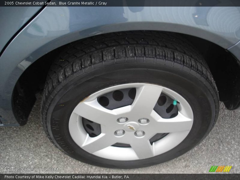 Blue Granite Metallic / Gray 2005 Chevrolet Cobalt Sedan