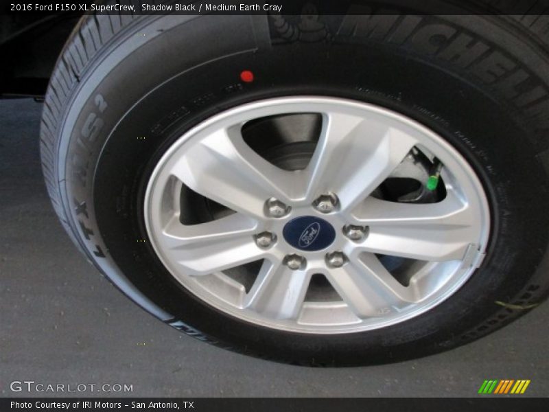 Shadow Black / Medium Earth Gray 2016 Ford F150 XL SuperCrew