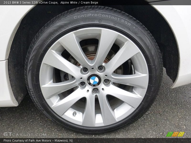 Alpine White / Cream Beige 2013 BMW 3 Series 328i xDrive Coupe