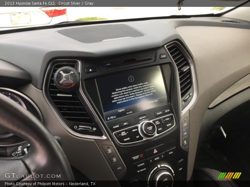 Circuit Silver / Gray 2013 Hyundai Santa Fe GLS