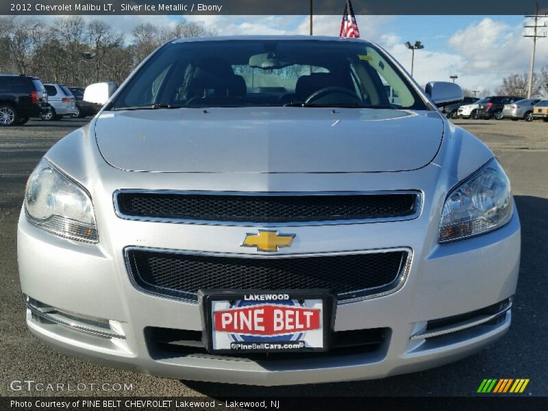 Silver Ice Metallic / Ebony 2012 Chevrolet Malibu LT