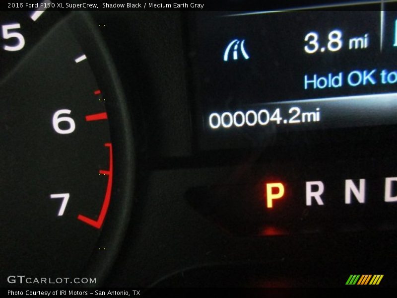 Shadow Black / Medium Earth Gray 2016 Ford F150 XL SuperCrew