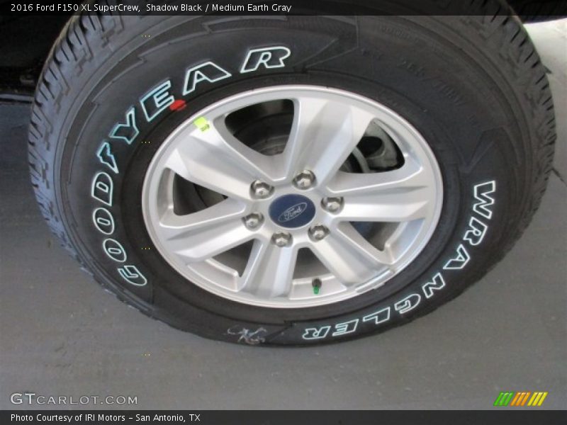Shadow Black / Medium Earth Gray 2016 Ford F150 XL SuperCrew