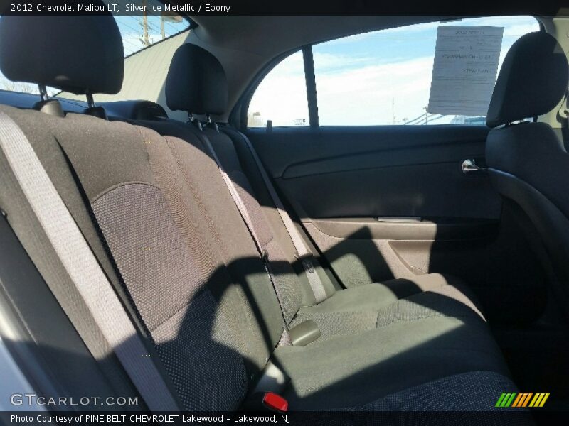 Silver Ice Metallic / Ebony 2012 Chevrolet Malibu LT