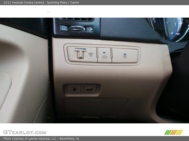 Sparkling Ruby / Camel 2013 Hyundai Sonata Limited
