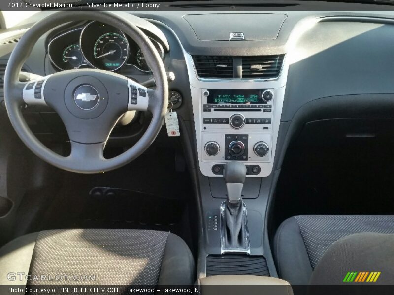 Silver Ice Metallic / Ebony 2012 Chevrolet Malibu LT