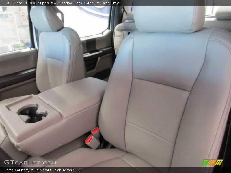 Shadow Black / Medium Earth Gray 2016 Ford F150 XL SuperCrew