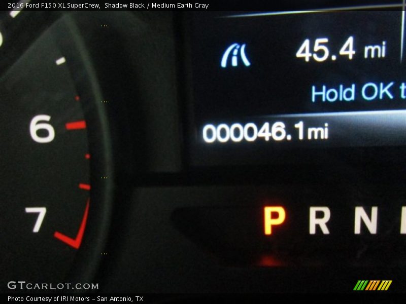 Shadow Black / Medium Earth Gray 2016 Ford F150 XL SuperCrew