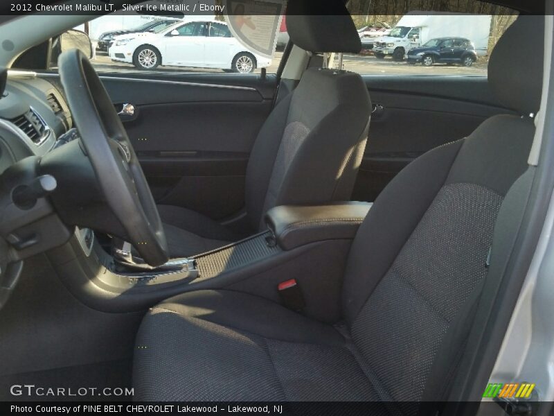Silver Ice Metallic / Ebony 2012 Chevrolet Malibu LT