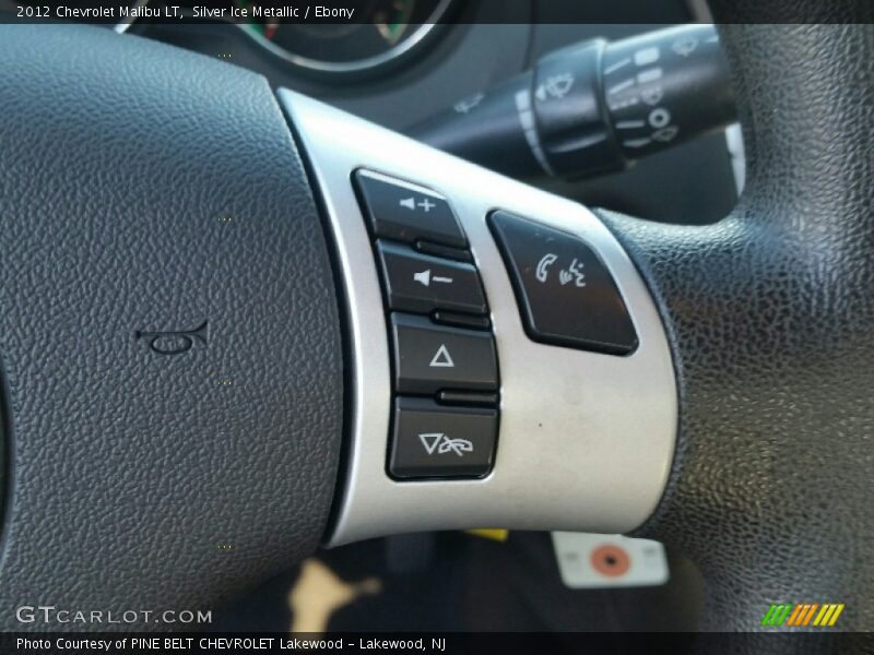 Silver Ice Metallic / Ebony 2012 Chevrolet Malibu LT
