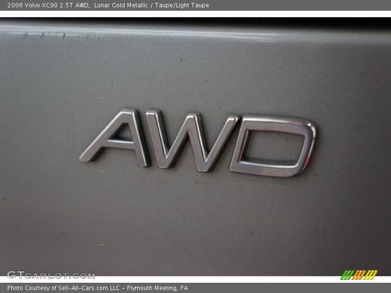 Lunar Gold Metallic / Taupe/Light Taupe 2006 Volvo XC90 2.5T AWD