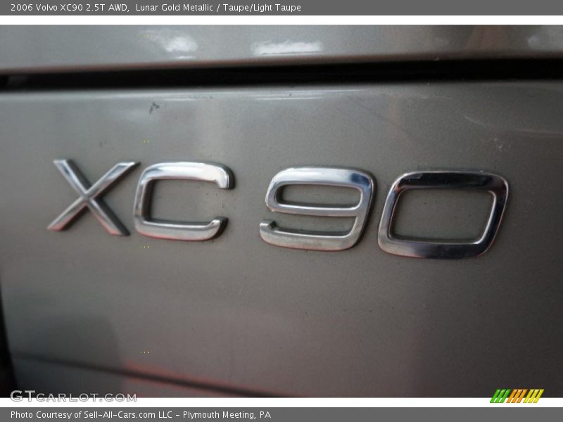 Lunar Gold Metallic / Taupe/Light Taupe 2006 Volvo XC90 2.5T AWD
