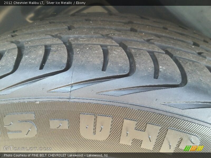 Silver Ice Metallic / Ebony 2012 Chevrolet Malibu LT