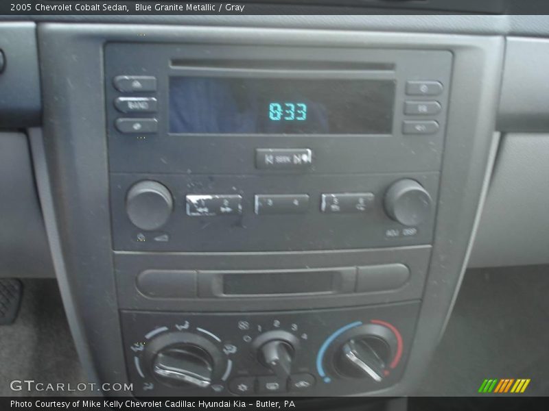 Blue Granite Metallic / Gray 2005 Chevrolet Cobalt Sedan