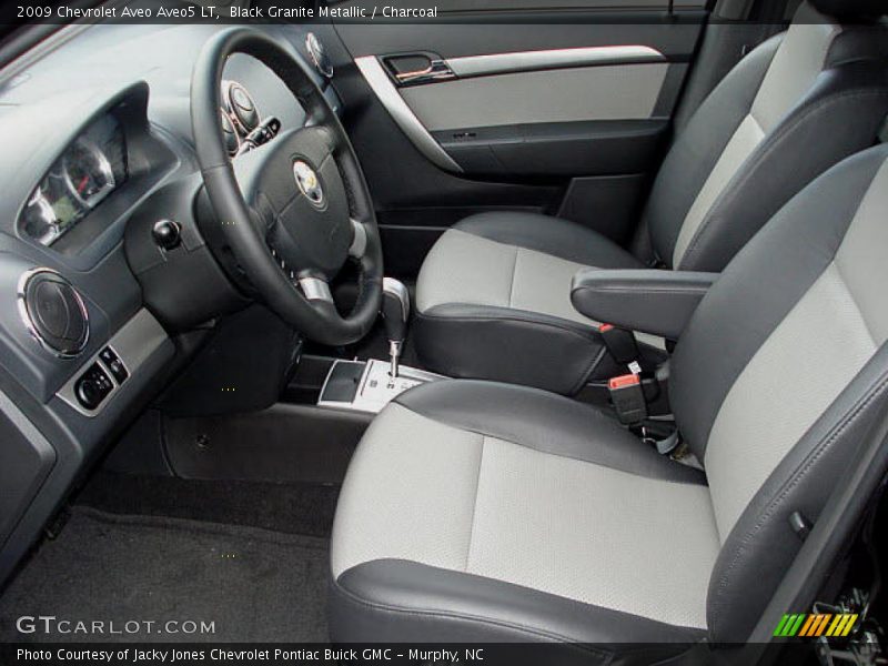 Black Granite Metallic / Charcoal 2009 Chevrolet Aveo Aveo5 LT