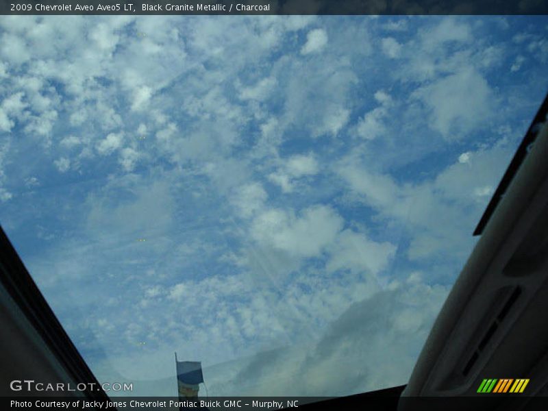Black Granite Metallic / Charcoal 2009 Chevrolet Aveo Aveo5 LT
