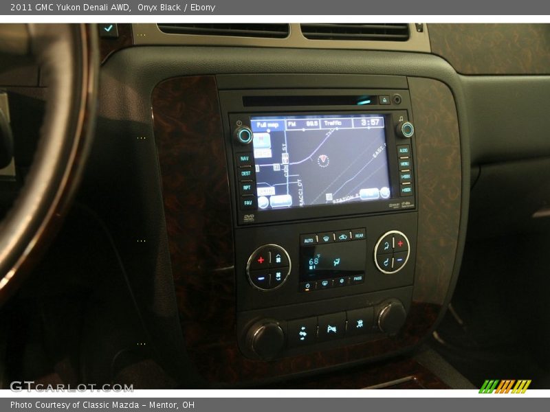 Onyx Black / Ebony 2011 GMC Yukon Denali AWD