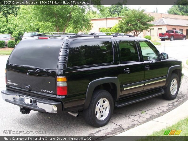 Black / Tan/Neutral 2005 Chevrolet Suburban 1500 Z71 4x4