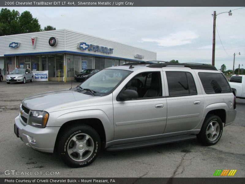 Silverstone Metallic / Light Gray 2006 Chevrolet TrailBlazer EXT LT 4x4