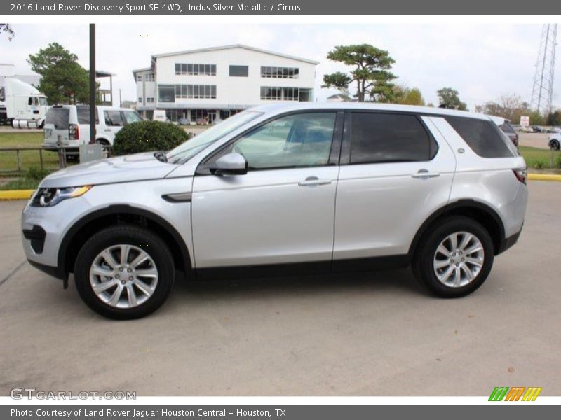 Indus Silver Metallic / Cirrus 2016 Land Rover Discovery Sport SE 4WD