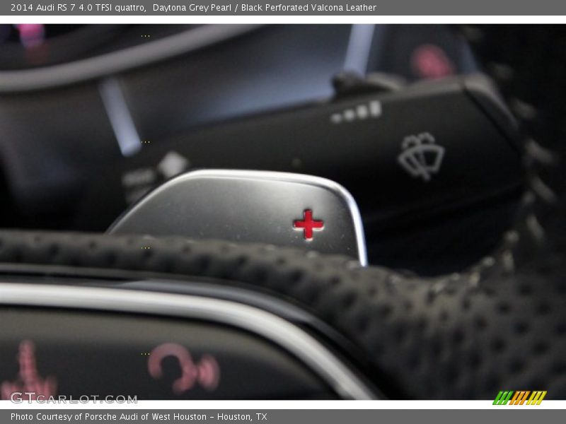 Daytona Grey Pearl / Black Perforated Valcona Leather 2014 Audi RS 7 4.0 TFSI quattro