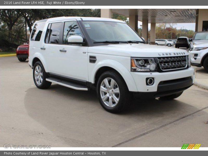 Fuji White / Ebony/Ebony 2016 Land Rover LR4 HSE