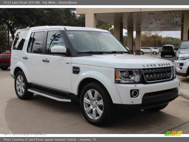 Fuji White / Ebony/Ebony 2016 Land Rover LR4 HSE