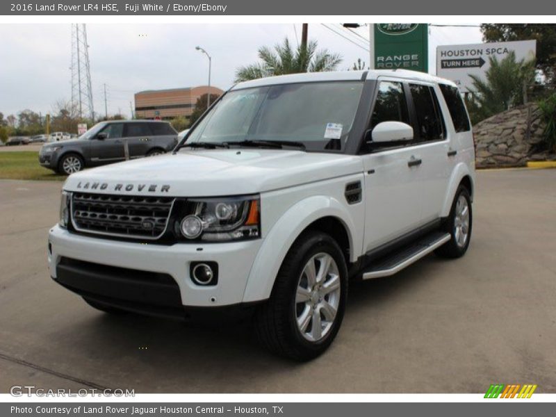 Fuji White / Ebony/Ebony 2016 Land Rover LR4 HSE