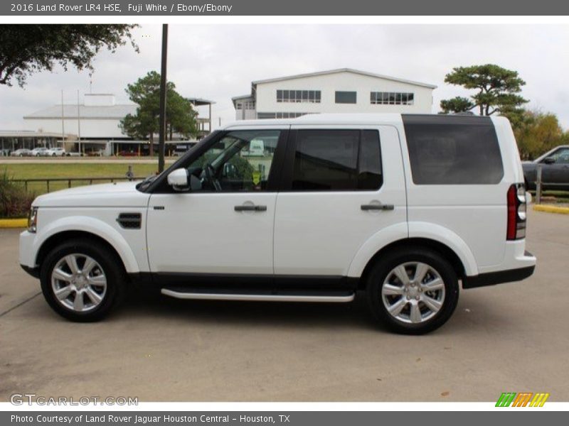 Fuji White / Ebony/Ebony 2016 Land Rover LR4 HSE