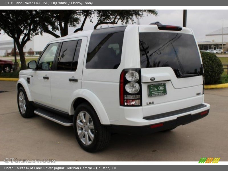 Fuji White / Ebony/Ebony 2016 Land Rover LR4 HSE