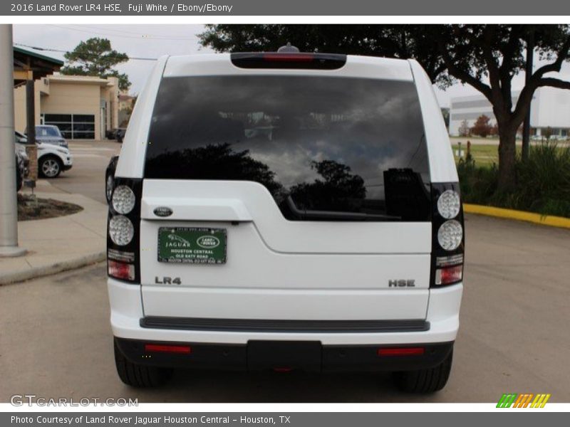 Fuji White / Ebony/Ebony 2016 Land Rover LR4 HSE