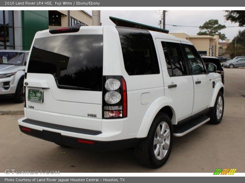 Fuji White / Ebony/Ebony 2016 Land Rover LR4 HSE