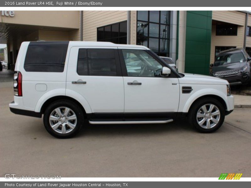 Fuji White / Ebony/Ebony 2016 Land Rover LR4 HSE