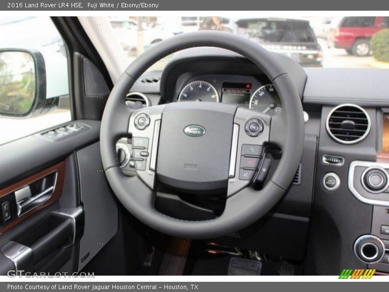 Fuji White / Ebony/Ebony 2016 Land Rover LR4 HSE