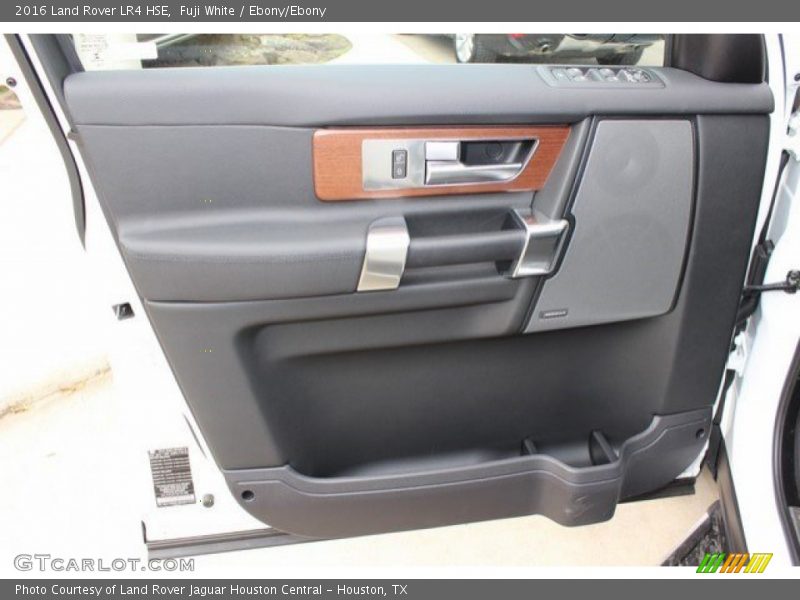Fuji White / Ebony/Ebony 2016 Land Rover LR4 HSE