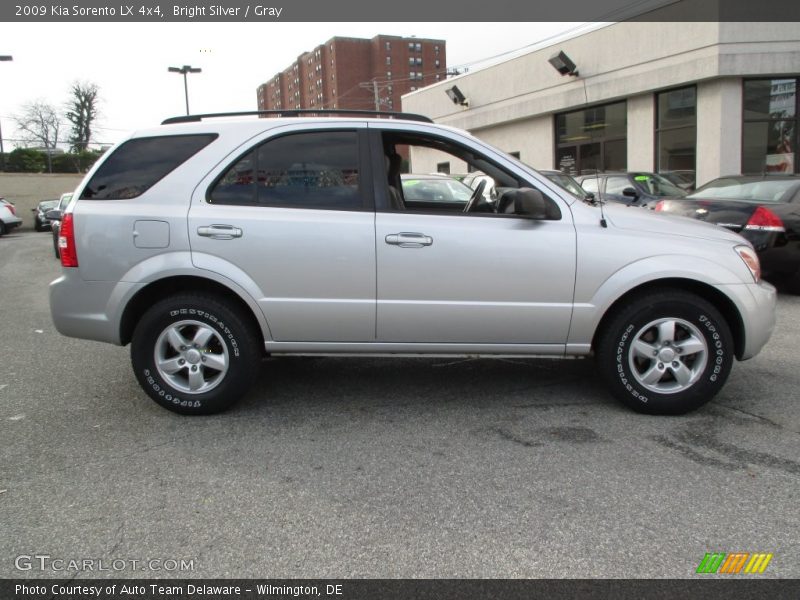 Bright Silver / Gray 2009 Kia Sorento LX 4x4