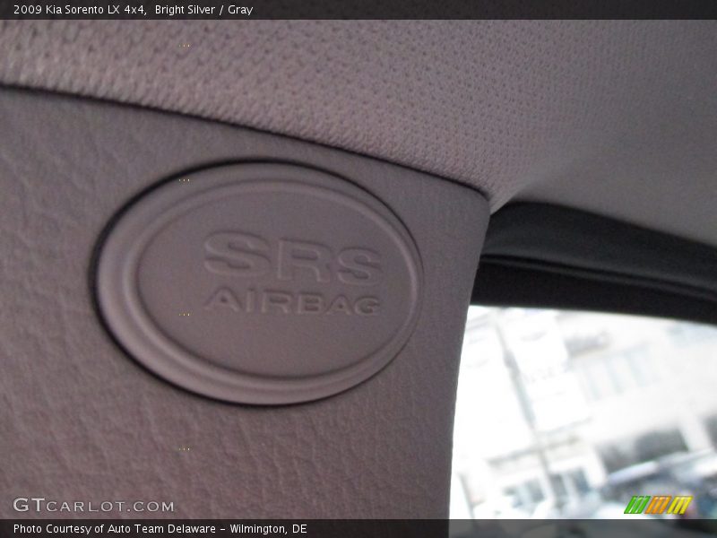 Bright Silver / Gray 2009 Kia Sorento LX 4x4