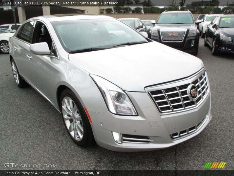 Radiant Silver Metallic / Jet Black 2015 Cadillac XTS Luxury Sedan