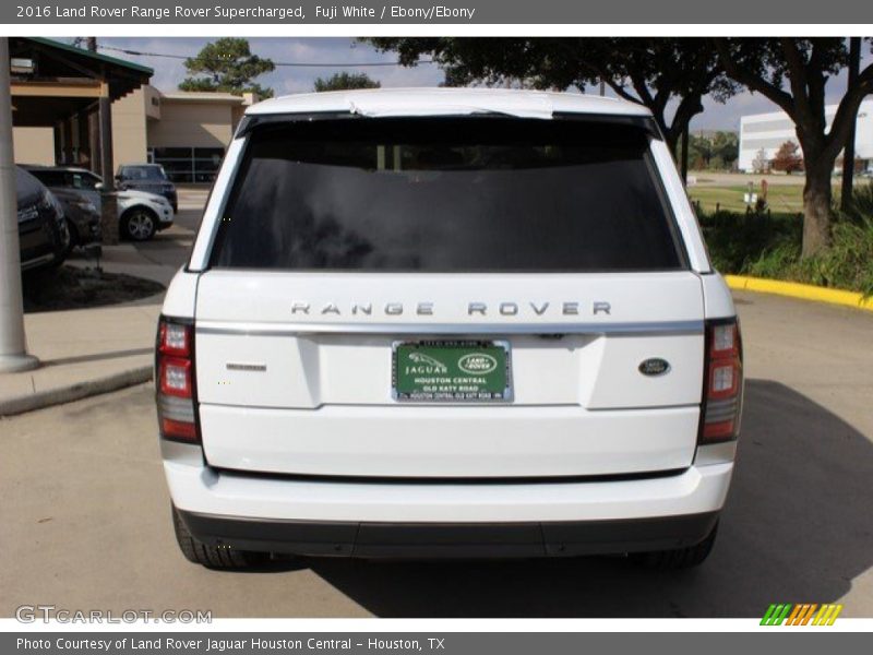 Fuji White / Ebony/Ebony 2016 Land Rover Range Rover Supercharged