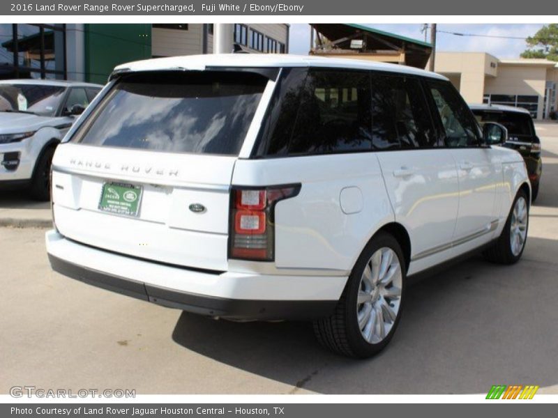 Fuji White / Ebony/Ebony 2016 Land Rover Range Rover Supercharged
