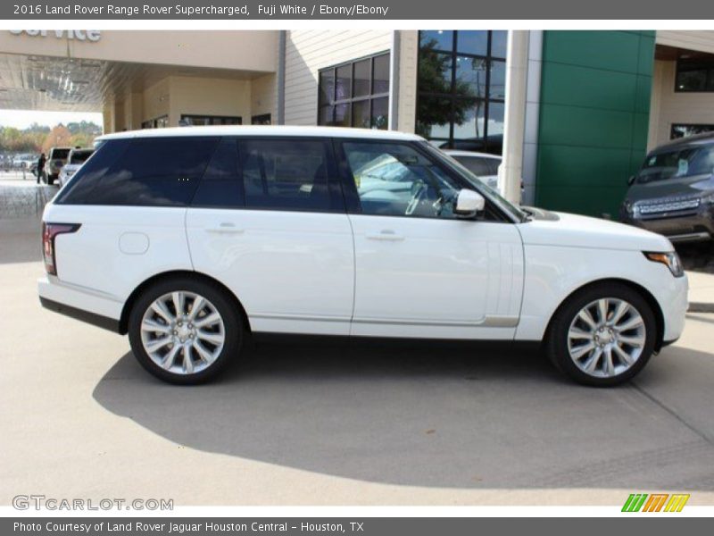 Fuji White / Ebony/Ebony 2016 Land Rover Range Rover Supercharged